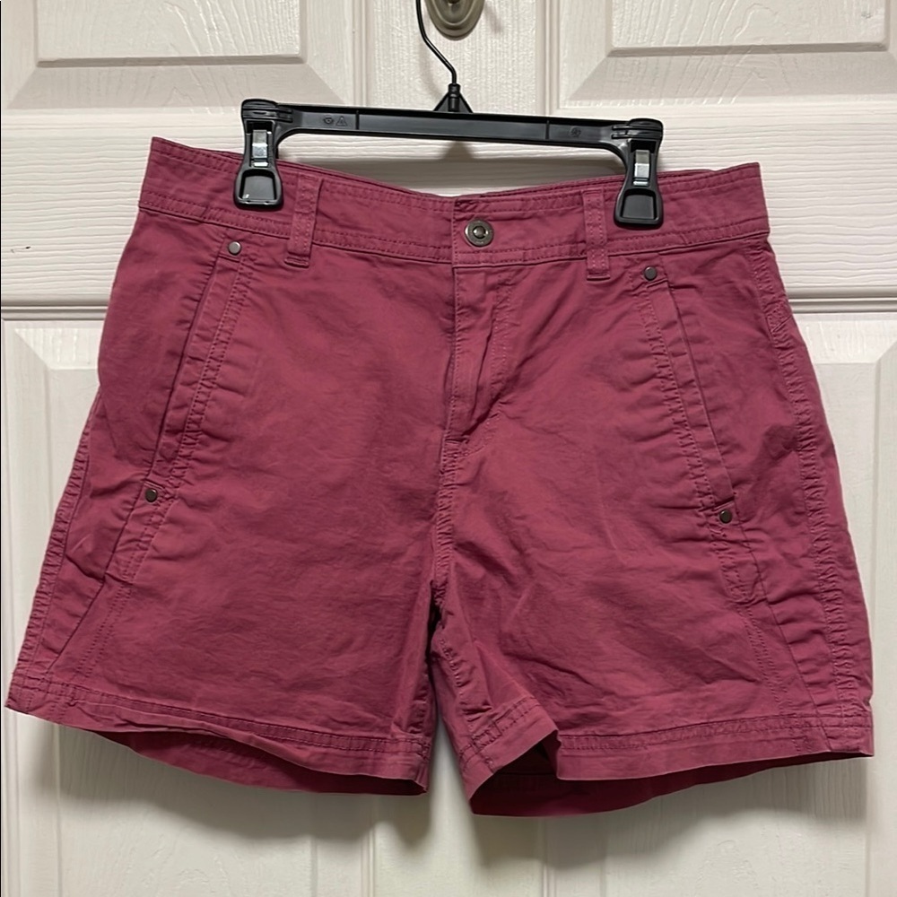Eddie Bauer | Cotton/Spandex| Adventure | Casual Shorts | Dark Pink | Size 2
